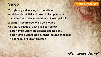 Allan James Saywell - Video