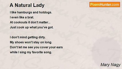Mary Nagy - A Natural Lady