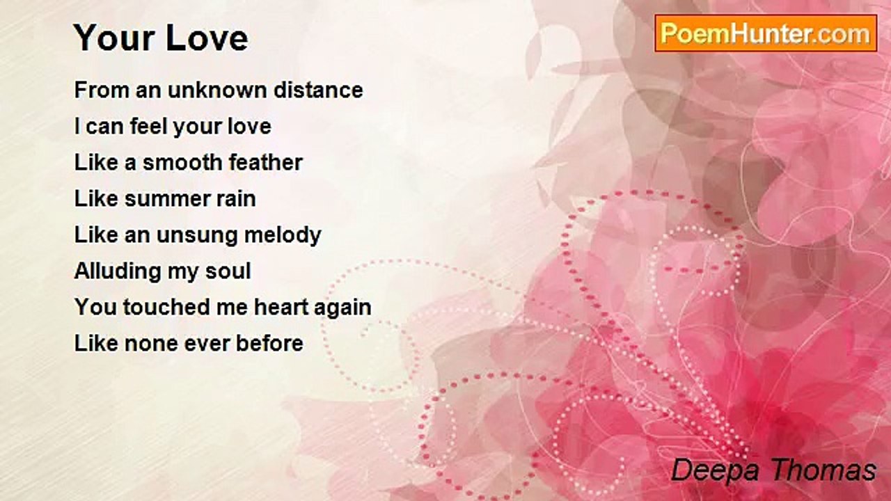 Deepa Thomas - Your Love