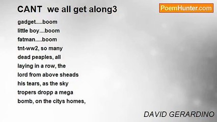 DAVID GERARDINO - CANT  we all get along3