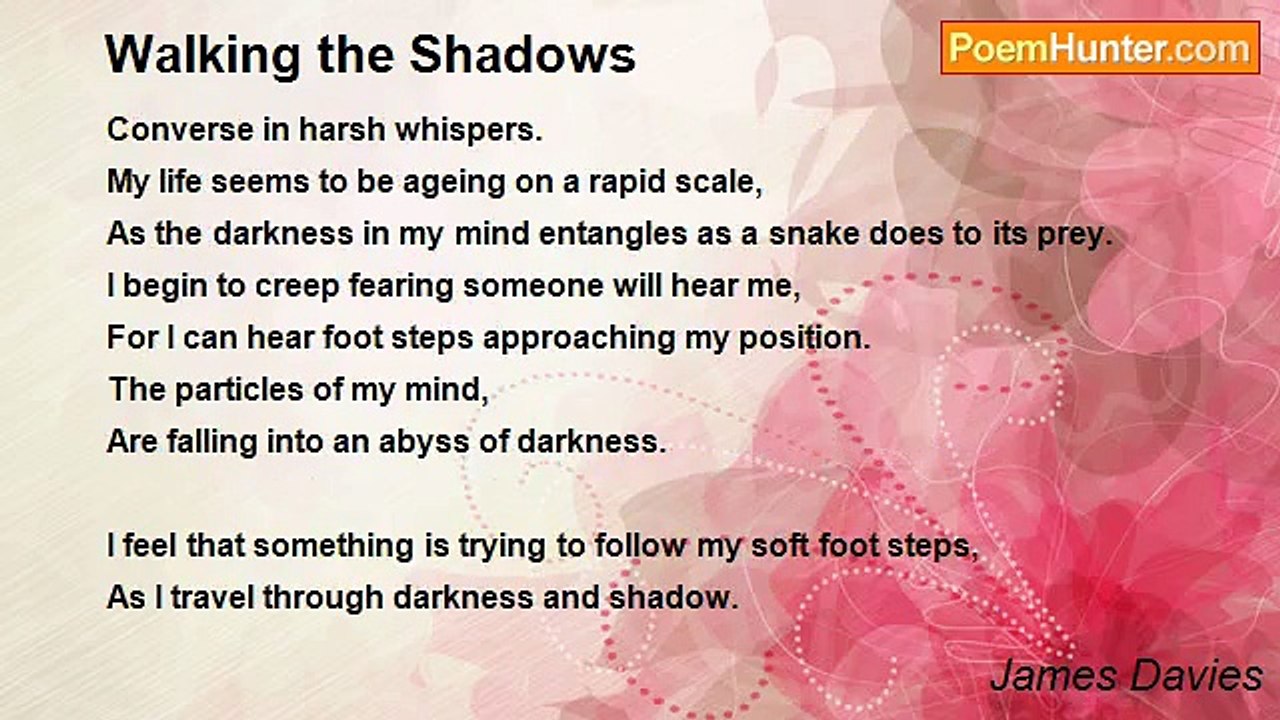 James Davies - Walking the Shadows