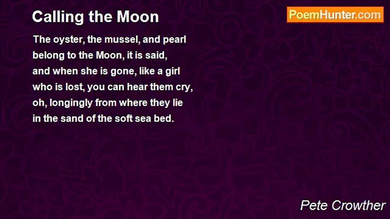 Pete Crowther - Calling the Moon