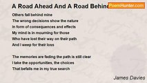 James Davies - A Road Ahead And A Road Behind