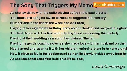 Laura Cummings - The Song That Triggers My Memory