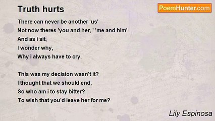 Lily Espinosa - Truth hurts