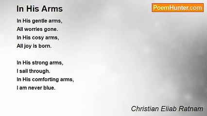 Christian Eliab Ratnam - In His Arms