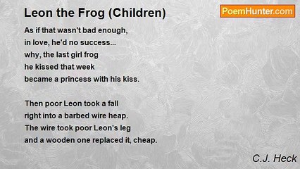 C.J. Heck - Leon the Frog (Children)