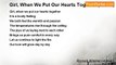 Ronell Warren Alman - Girl, When We Put Our Hearts Together (Part 2)