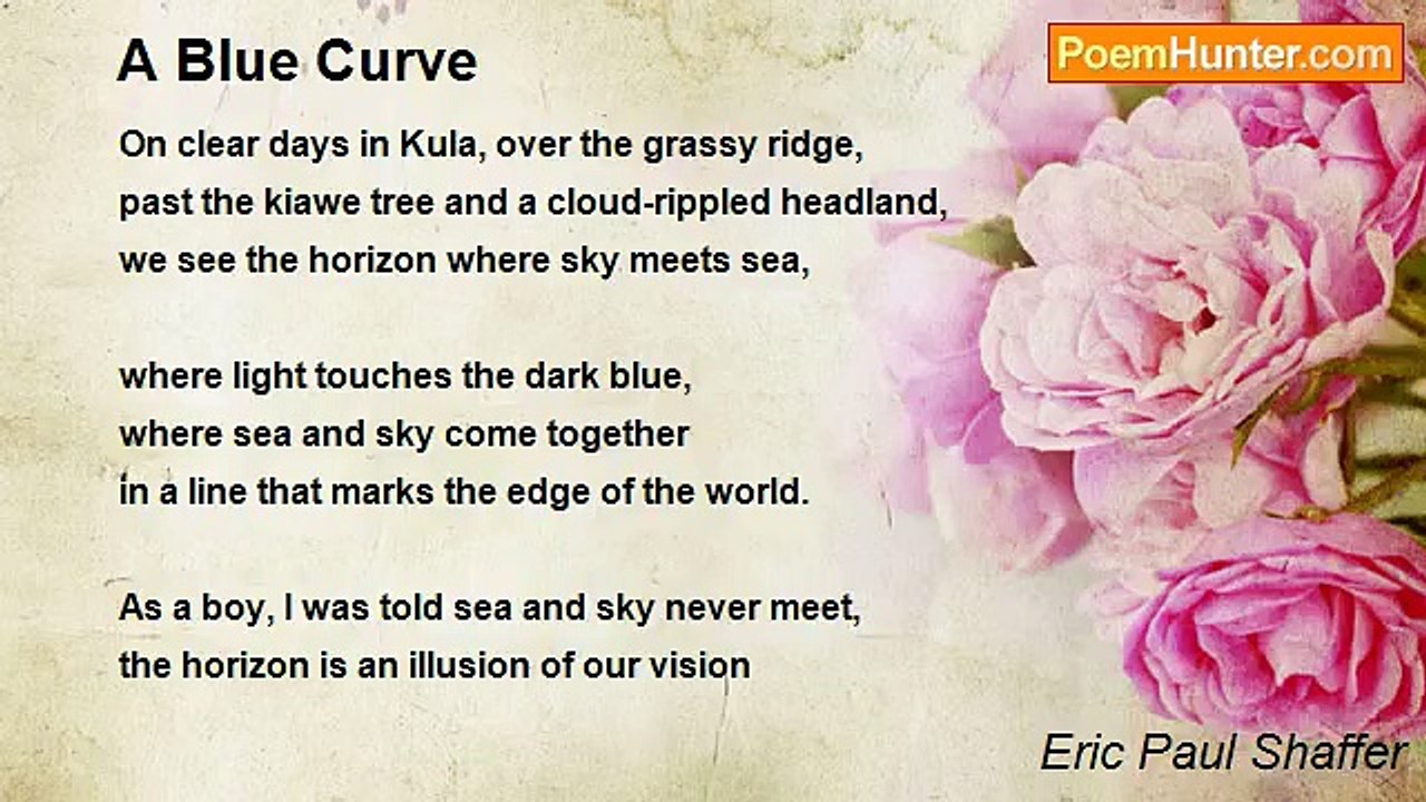 Eric Paul Shaffer - A Blue Curve