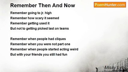 Missy Lynn - Remember Then And Now