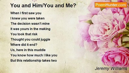 Jeremy Williams - You and Him/You and Me?