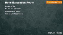 Michael Philips - Hotel Evacuation Route
