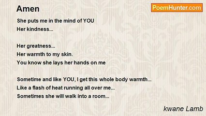 kwane Lamb - Amen