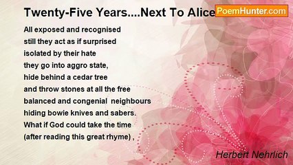 Herbert Nehrlich - Twenty-Five Years....Next To Alice