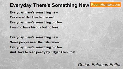Dorian Petersen Potter - Everyday There's Something New # 7