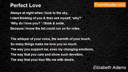 Elizabeth Adams - Perfect Love