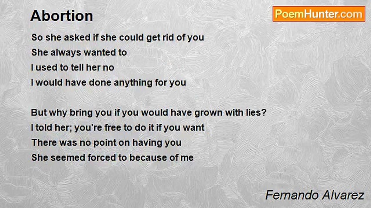 Fernando Alvarez - Abortion