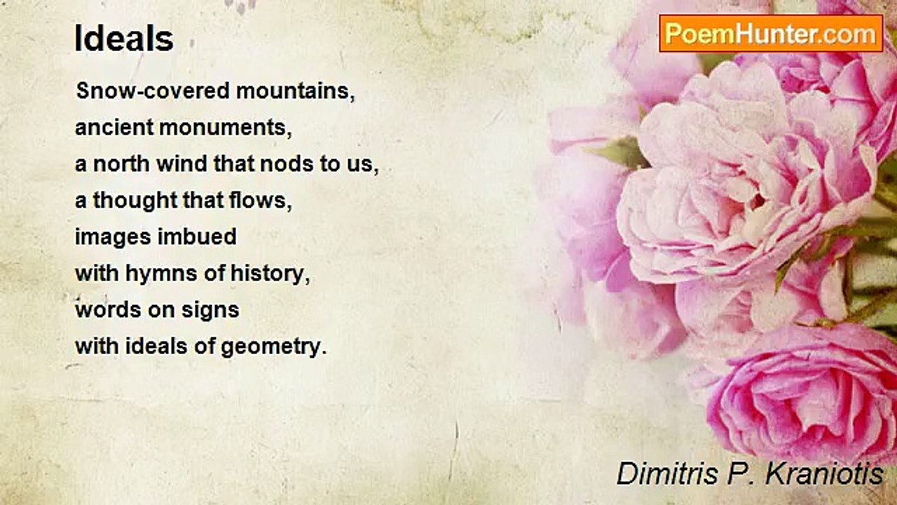 Dimitris P. Kraniotis - Ideals
