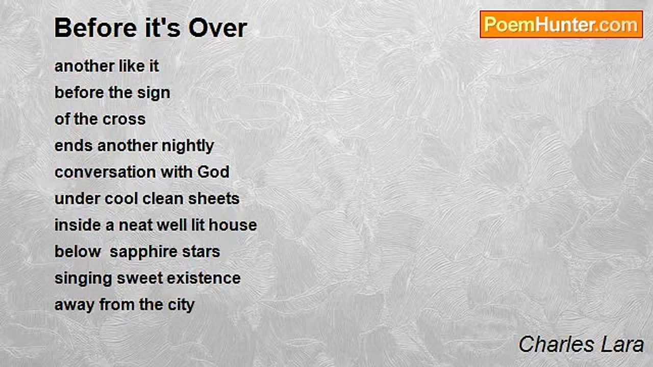 Charles Lara - Before it's Over