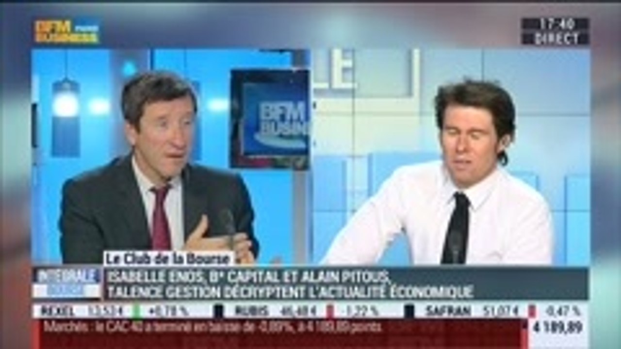 Le Club de la Bourse: Alain Pitous, Isabelle Enos et Alexandre Baradez – 07/11