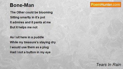 Tears In Rain - Bone-Man
