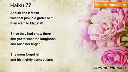 Herbert Nehrlich - Haiku 77