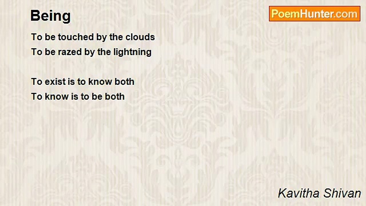Kavitha Shivan - Being