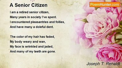 Joseph T. Renaldi - A Senior Citizen