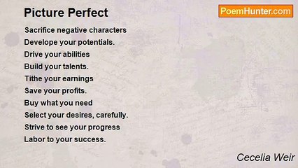 Cecelia Weir - Picture Perfect