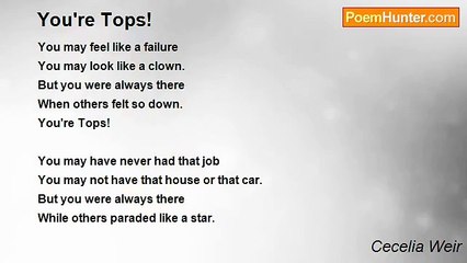 Cecelia Weir - You're Tops!