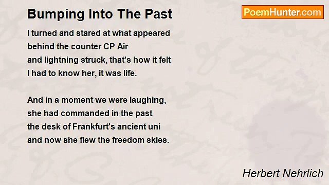 Herbert Nehrlich - Bumping Into The Past