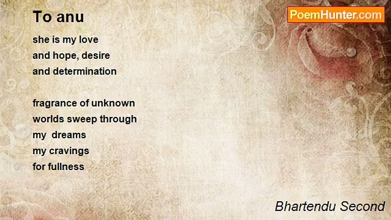 Bhartendu Second - To anu