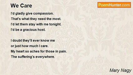 Mary Nagy - We Care