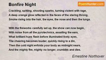 Ernestine Northover - Bonfire Night