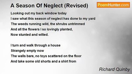 Richard Quinby - A Season Of Neglect (Revised)
