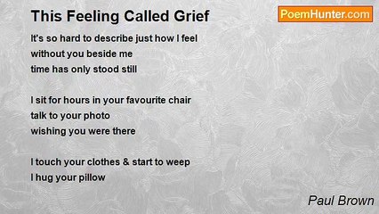 Paul Brown - This Feeling Called Grief