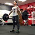 Snatch pull Unders @ 55% set 2 of 3