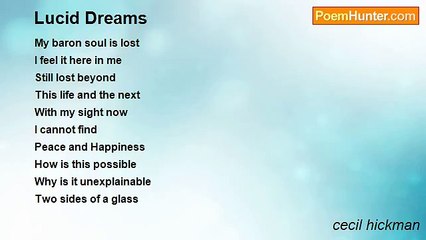 cecil hickman - Lucid Dreams