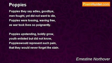 Ernestine Northover - Poppies