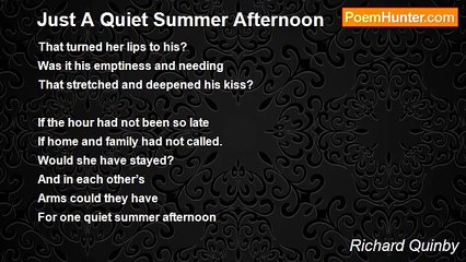 Richard Quinby - Just A Quiet Summer Afternoon