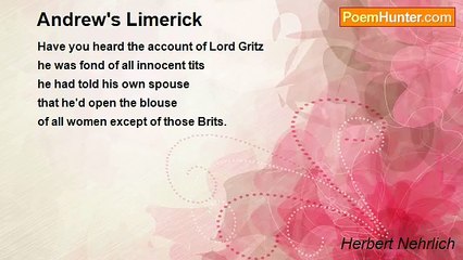 Herbert Nehrlich - Andrew's Limerick