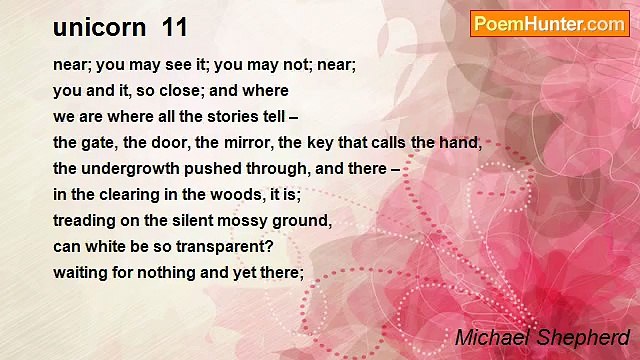 Michael Shepherd - unicorn 11