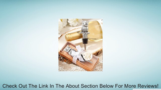 Owl Design Bottle Stoppers Review