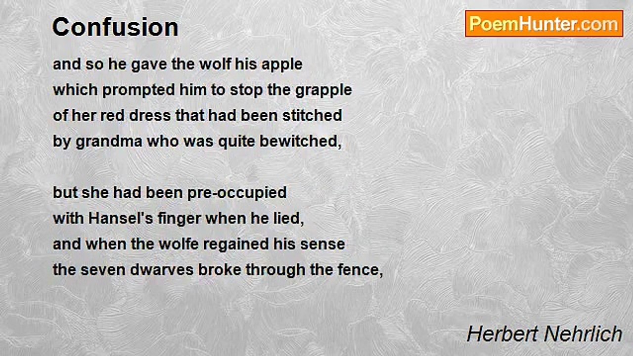 Herbert Nehrlich - Confusion