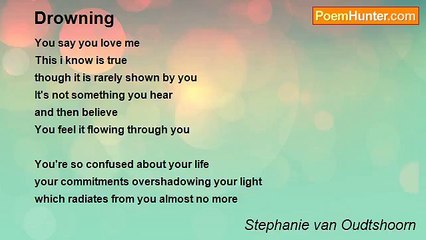 Stephanie van Oudtshoorn - Drowning