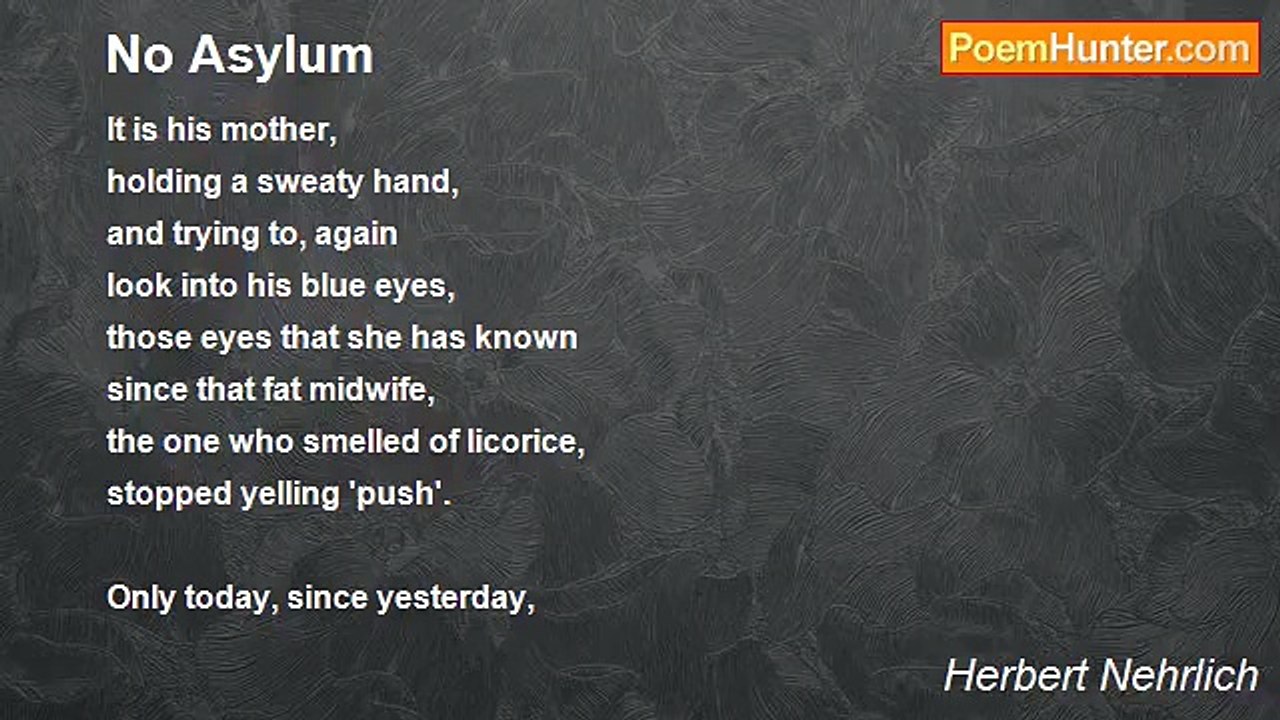 Herbert Nehrlich - No Asylum