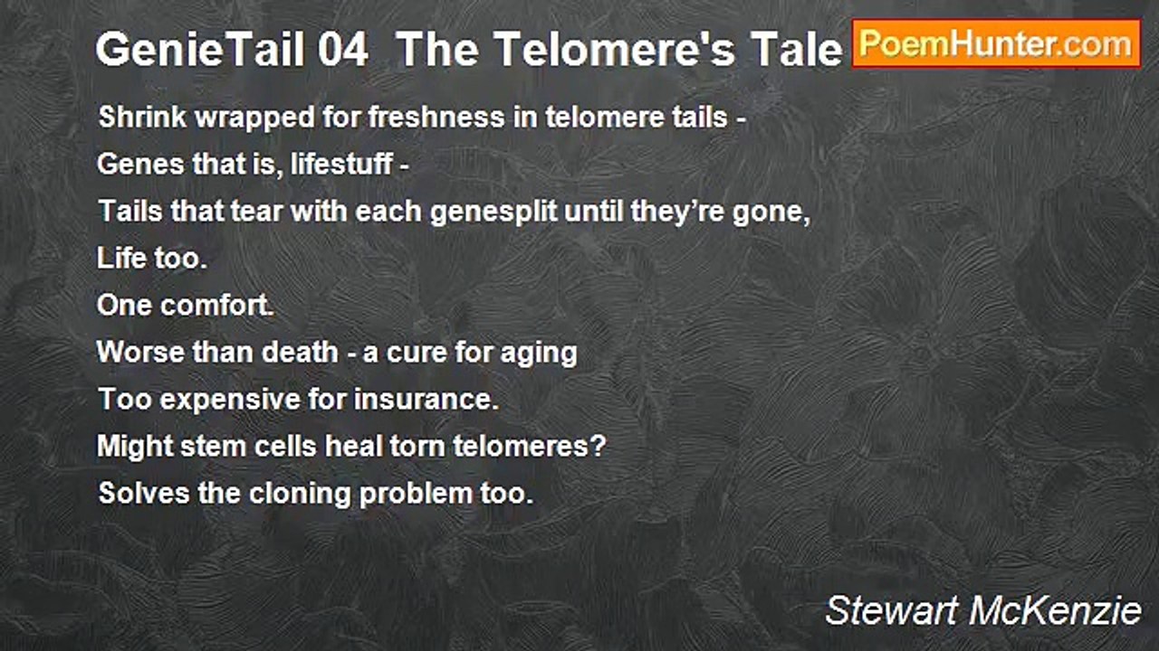 Stewart McKenzie - GenieTail 04  The Telomere's Tale