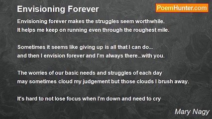 Mary Nagy - Envisioning Forever