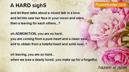 hazem al jaber - A HARD sighS