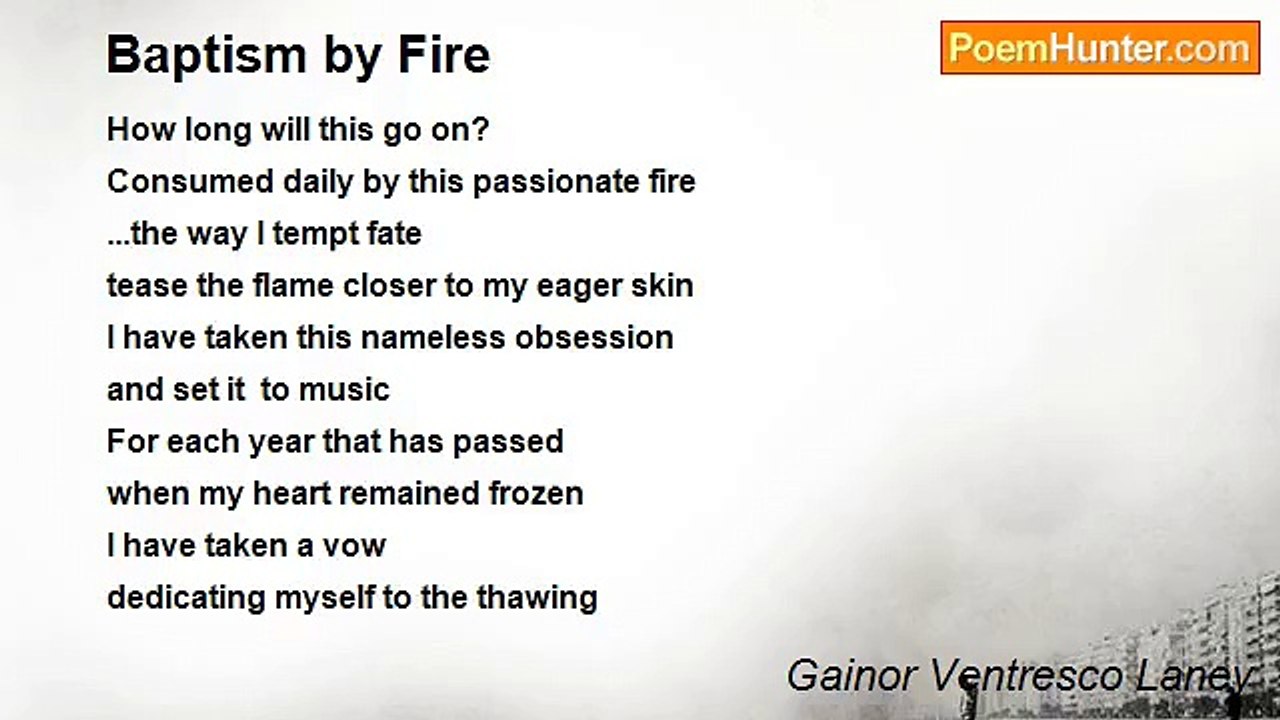 Gainor Ventresco Laney - Baptism by Fire